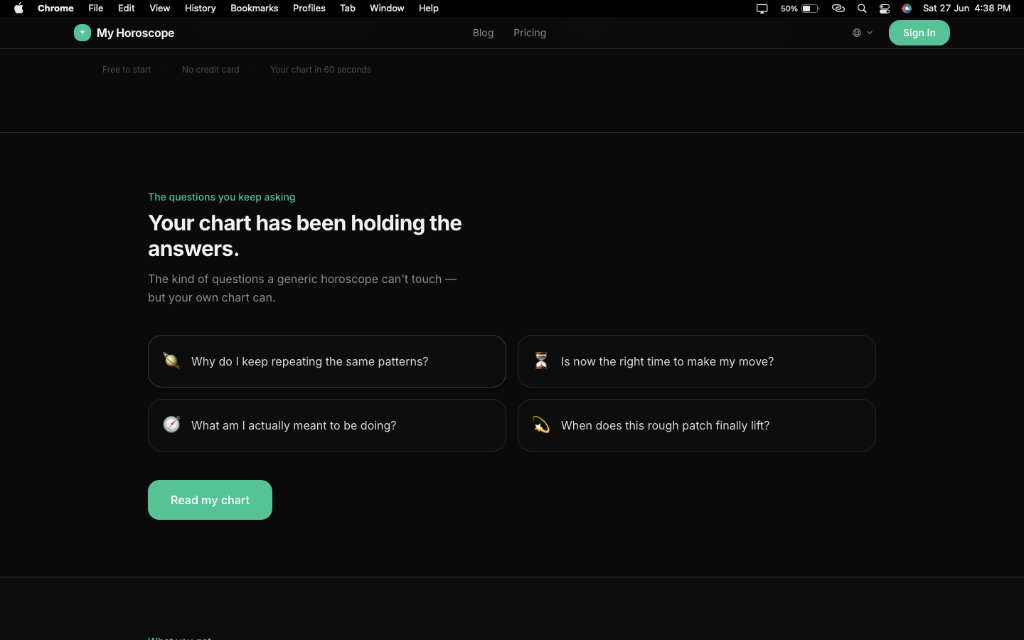 Celestial Chart Q&A Node